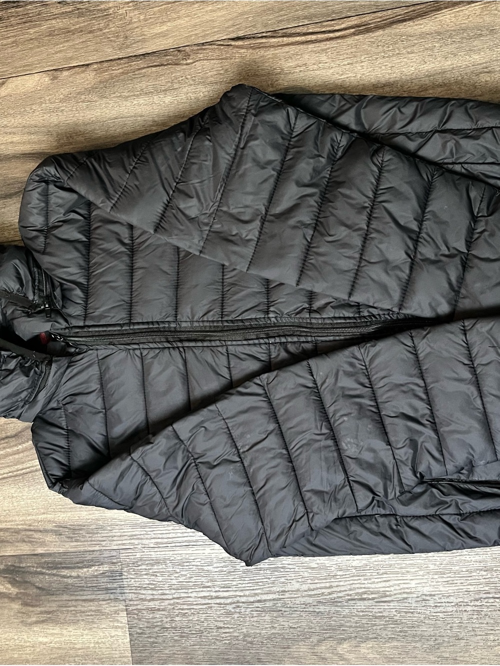 Maximos Black Quilted Puffer Jacket